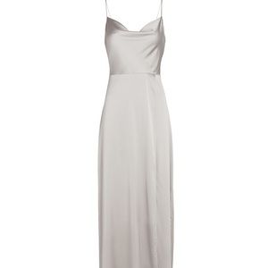 Taylor Silk Georgette Maxi Dress